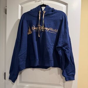 Disney Walt Disney World Navy Blue Hoodie Sweatshirt